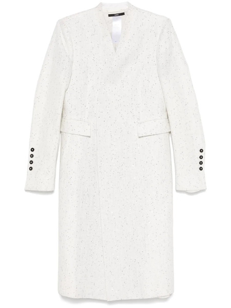  Sapio Sequined Coat - White 