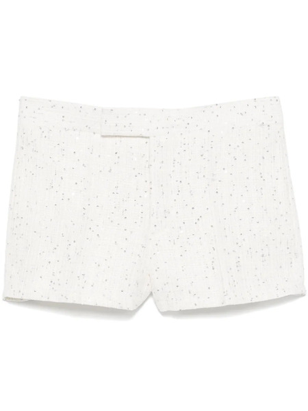  Sapio Sequined Shorts - White 