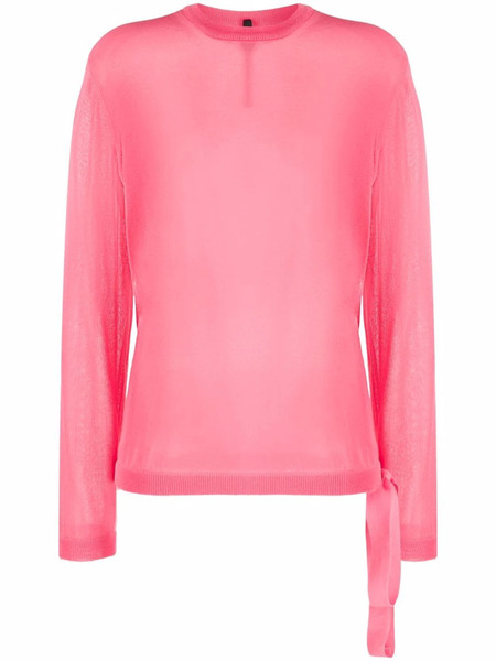  Sara Lanzi Crew-neck Jumper - Pink 