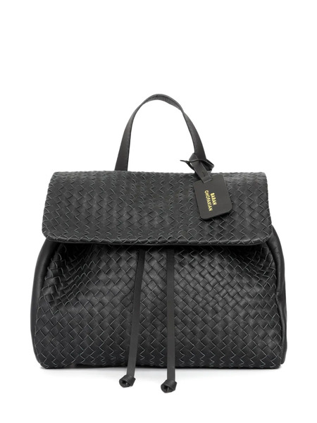  Sarah Chofakian Expresso Woven Backpack - Black 