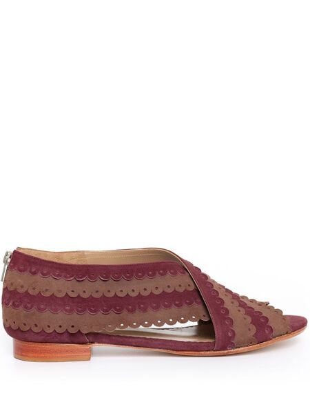  Sarah Chofakian Lauder Sandals - Red 