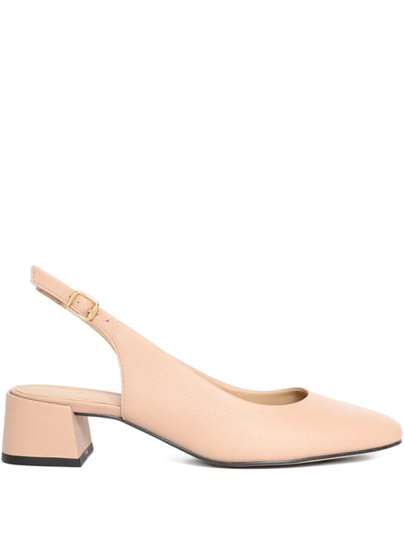  Sarah Chofakian 3.5mm Slingback Latte Pumps - Neutrals 