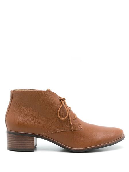  Sarah Chofakian Rizzo Leather Boots - Brown 