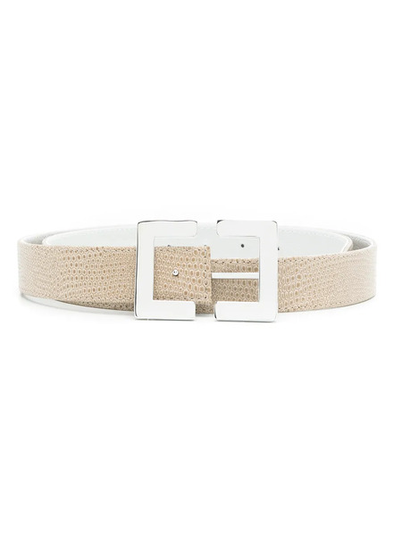  Sarah Chofakian Sc Reversible Belt - White 