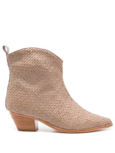  Sarah Chofakian Valentina 55mm Ankle Boots - Neutrals 