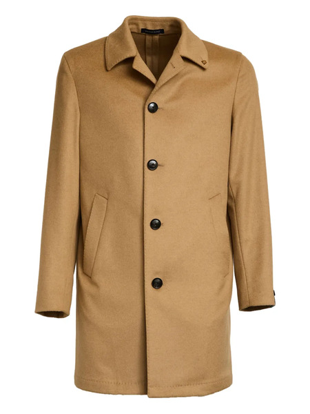  Sartorio Napoli Buttoned Coat - Brown 