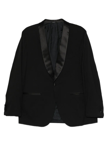  Sartorio Napoli Shawl-lapel Blazer - Black 