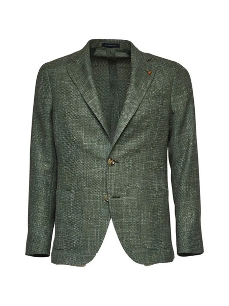  Sartorio Napoli Single-breasted Blazer - Green 