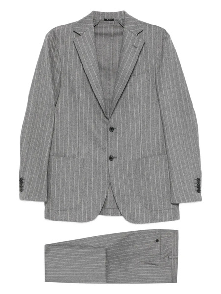  Sartorio Napoli Striped Blazer - Grey 
