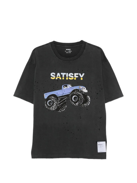  Satisfy Graphic-print T-shirt - Grey 