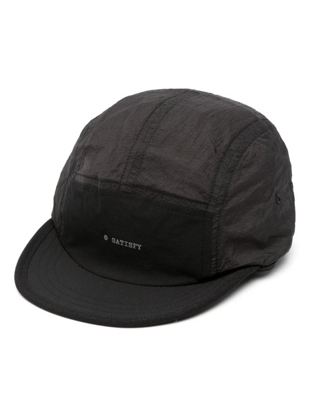  Satisfy Logo-print Adjustable Cap - Black 