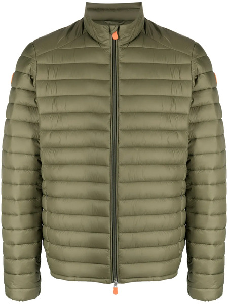  Save The Duck High-neck Padded Jacket - Green 