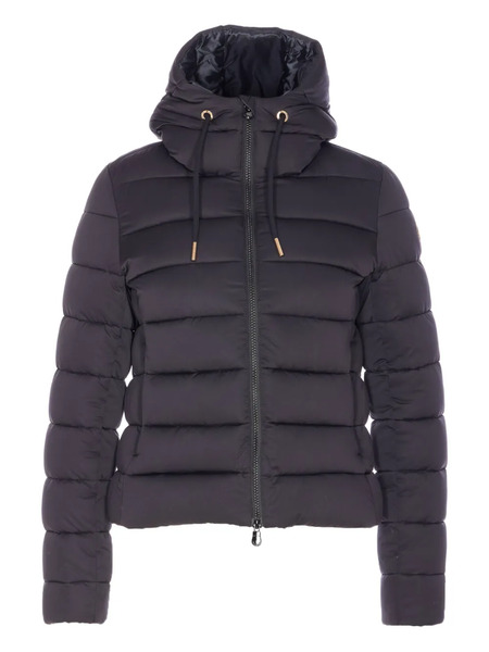  Save The Duck Hooded Padded Jacket - Black 
