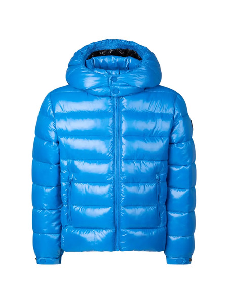  Save The Duck Hooded Puffer Jacket - Blue 