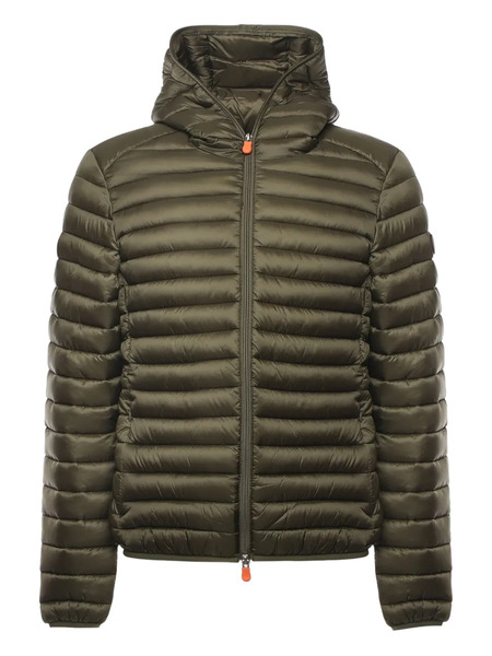  Save The Duck Hooded Zip Jacket - Green 