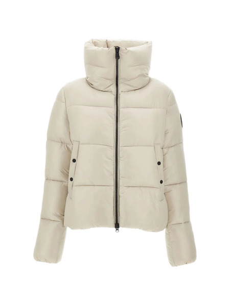  Save The Duck Isla High-neck Puffer Jacket - Neutrals 