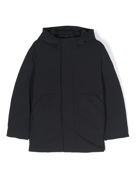  Save The Duck Kids Albi Logo-patch Padded Jacket - Blue 