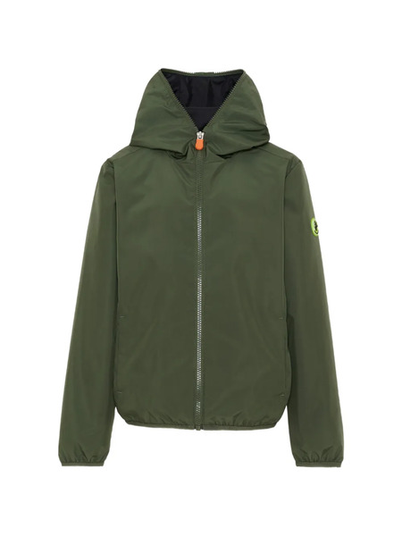  Save The Duck Kids Hooded Jacket - Green 