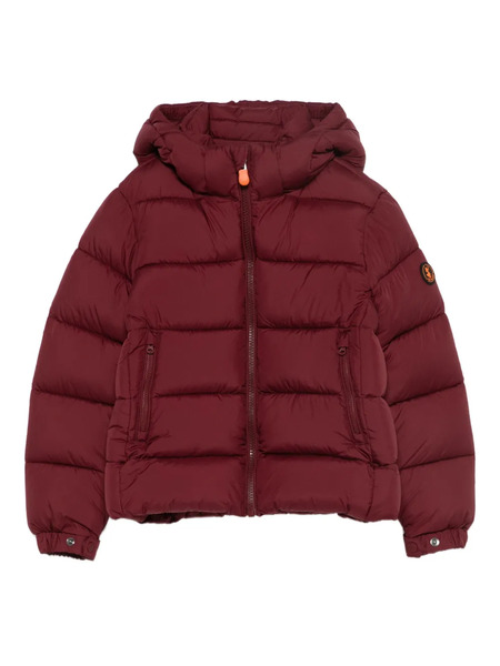  Save The Duck Kids Hooded Jacket - Red 