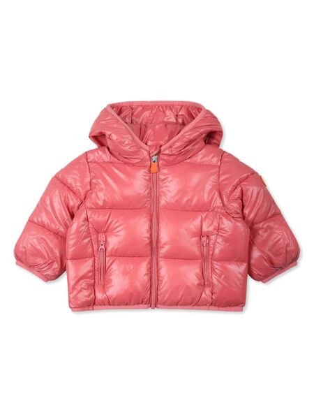  Save The Duck Kids Quilted Puffer Jacket - Pink 