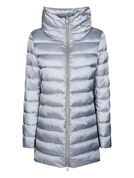  Save The Duck Lydia High-neck Quilted Coat - Grey 