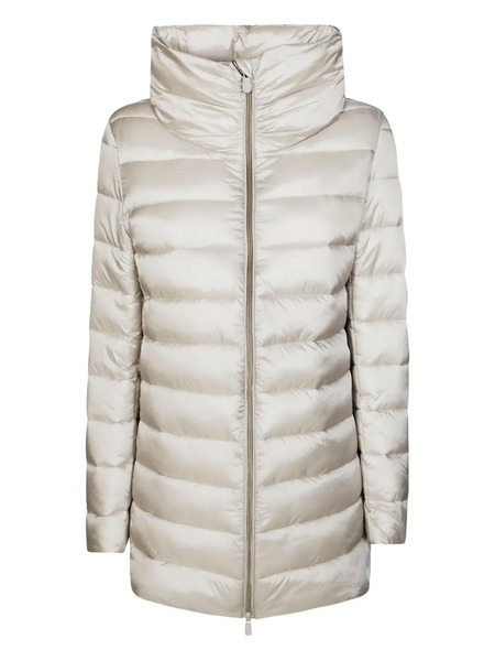 Save The Duck Lydia High-neck Quilted Coat - Neutrals 