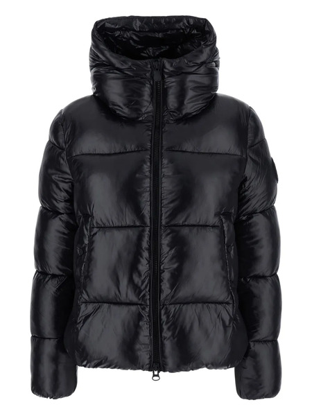  Save The Duck Quilted Hooded Jacket - Black 