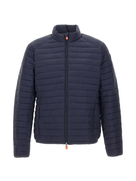  Save The Duck Quilted Zip Jacket - Blue 