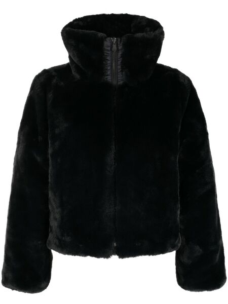  Save The Duck Reversible Faux-leather Jacket - Black 