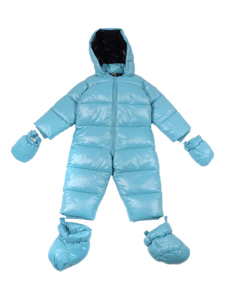  Save The Duck Shell Snowsuit (set Of Three) - Blue 