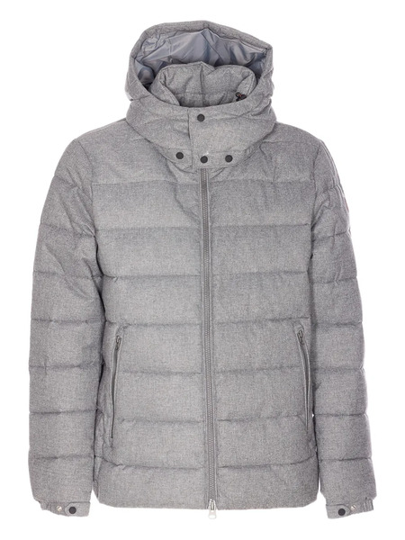  Save The Duck Zip Removable-hood Jacket - Grey 