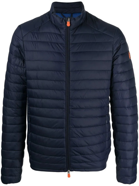  Save The Duck Zip-up Padded Jacket - Blue 