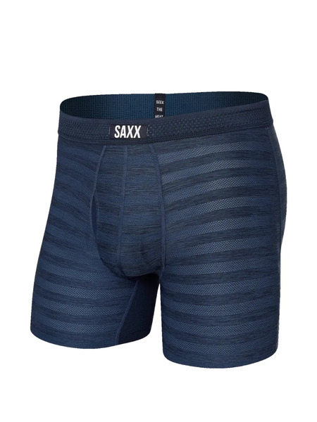  Saxx Striped Boxer Briefs - Blue 