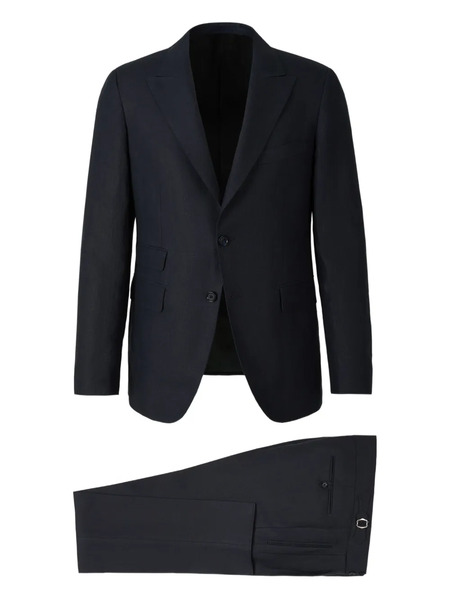  Scabal Single-breasted Suit - Blue 