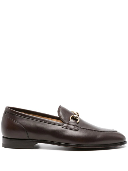  Scarosso Alessandra Leather Loafers - Brown 