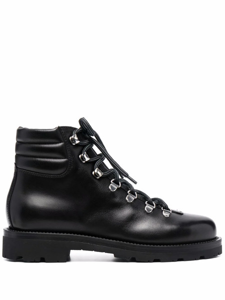  Scarosso Catherine Leather Boots - Black 