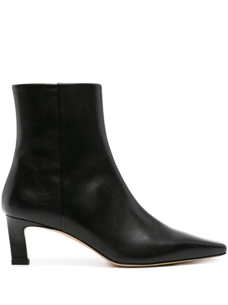  Scarosso Kitty 50mm Leather Boots - Black 
