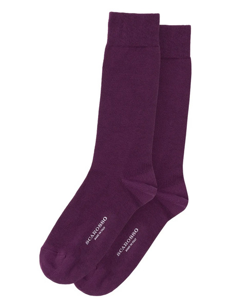  Scarosso Logo Socks - Purple 