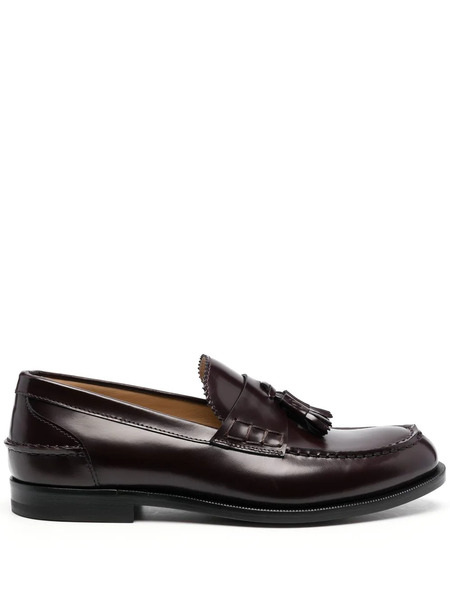 Scarosso Slip-on Loafers - Red 
