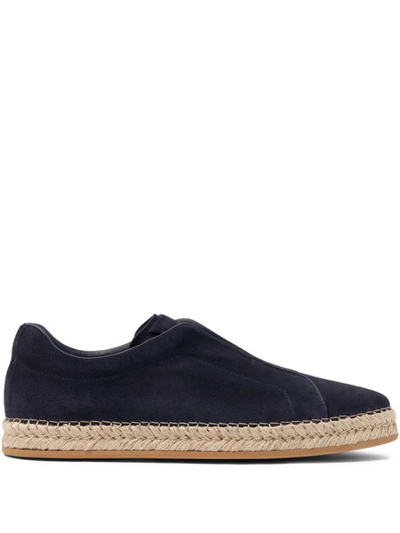  Scarosso Suede Espadrilles - Blue 