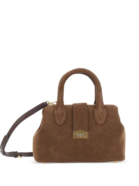  Schell Small Logo-lettering Tote Bag - Brown 