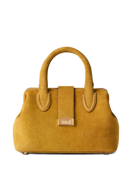  Schell Top-handles Detachable-strap Tote Bag - Yellow 