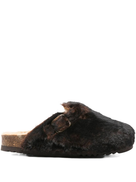  Scholl Chocolate Fae Mules - Brown 