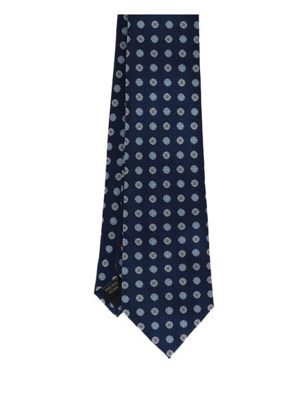  Scotch & Soda Floral-pattern Tie - Blue 