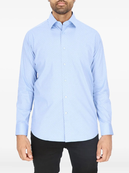  Scotch & Soda Point-pattern Shirt - Blue 