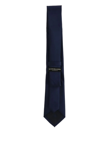  Scotch & Soda Pointed-tip Tie - Blue 