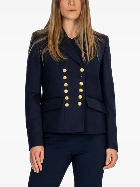  Seafarer Wool Blazer - Blue 