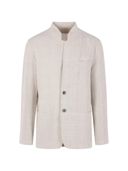  Sease Check-pattern Shirt - Neutrals 