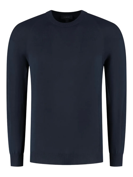  Sease Raglan-sleeve Crew-neck Sweater - Blue 