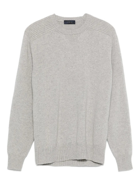  Sease Ribbed-panel Sweater - Grey 